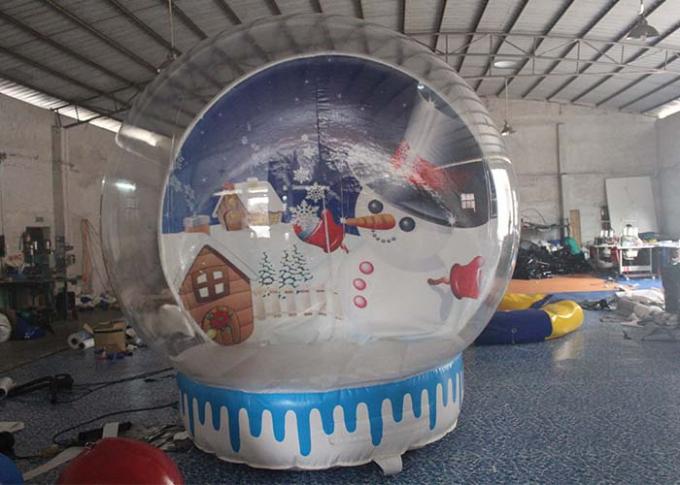 Serurity - bola inflable de la burbuja de Chrismas del globo de la nieve de la garantía para la Navidad DEC