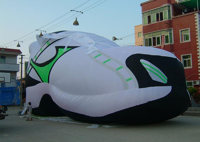 Modelo inflable de la decoración viva grande del tiburón para hacer publicidad y la decoración