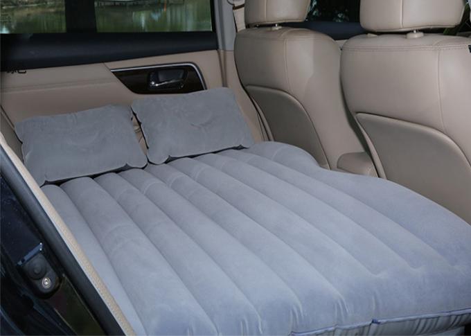 Colchón y almohada al aire libre de aire del coche que acampa de coche del sueño de SUV Seat del viaje inflable de la cama