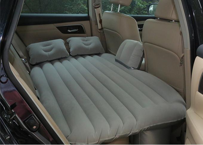 Colchón y almohada al aire libre de aire del coche que acampa de coche del sueño de SUV Seat del viaje inflable de la cama