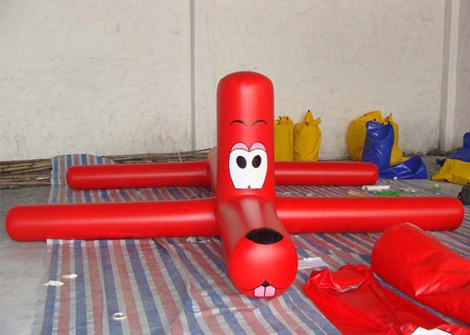 Juego inflable gigante al aire libre del agua/trampolín flotante inflable del parque del agua combinado