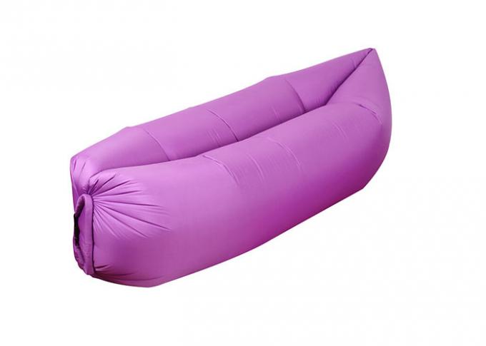 Ayuna el color de encargo llenado del sofá inflable del airbag para viajar al aire libre/que acampa
