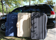 Cama de aire inflable del coche del viaje del PVC, colchón neumático fácil del colchón de aire del coche
