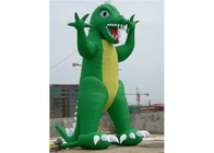 Dinosaurio inflable del PVC del anuncio publicitario popular divertido con 3 - altura 10m