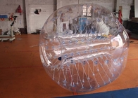 balón de fútbol de la burbuja comercial del PVC/de TPU del 1.5m/del 1.8m con resistencia del impermeable/de fuego