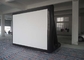 Modelo inflable de 0.55m m de la lona al aire libre del PVC, pantalla de cine inflable por familia/tiempo del partido proveedor