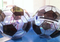 China Bola que camina del agua inflable colorida de la forma del fútbol para los alquileres exportador