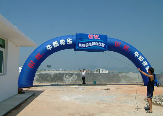 China Arco inflable de nylon modificado para requisitos particulares de la publicidad/arco inflable de moda de apertura de Airblown distribuidor