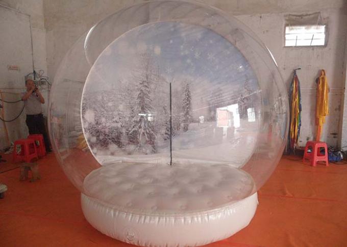 Modelo inflable de la Navidad de la decoración, bola inflable de la burbuja para mostrar/los festivales