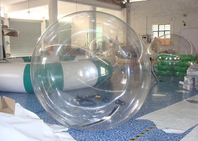 Bola inflable colorida del agua, bola inflable flotante del hámster para los seres humanos