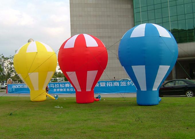 Globo inflable gigante del helio de la lona durable del PVC para el partido