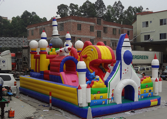 China Fuera de/juego comercial inflable interior de Funcity del parque de atracciones juega para jugar de los niños proveedor