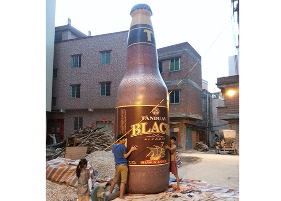 China Botella de cerveza inflable atractiva, reproducciones inflables para el acontecimiento especial/la publicidad proveedor