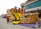 Diapositiva inflable comercial del PVC del barco pirata gigante durable de la lona para el alquiler proveedor