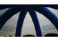 tienda inflable gigante a prueba de agua de la bóveda del diámetro de los 8m, tienda inflable impresa del logotipo para hacer publicidad proveedor