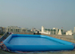 La piscina de agua inflable de la calidad comercial, sobre el Portable de tierra reúne el material inflamable proveedor